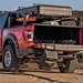 Heavy duty exterior storage bag for camping trucks